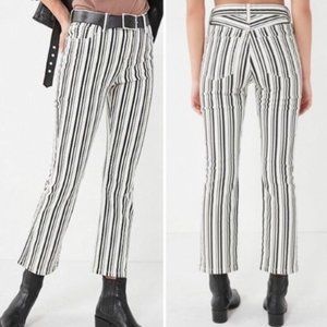 BDG Stripe black and white jeans size 25
